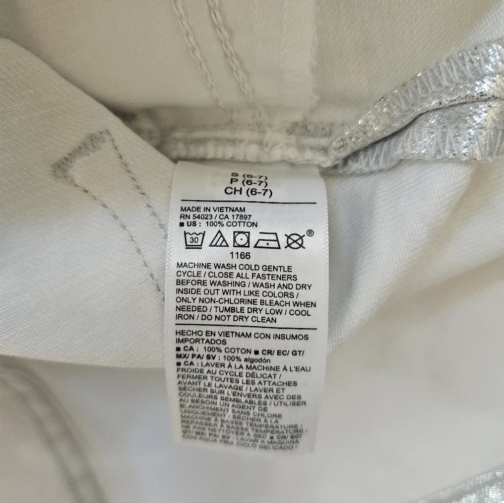 Old Navy silver metallic